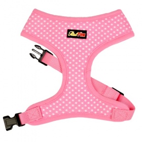Pink Spotti Dog Harness